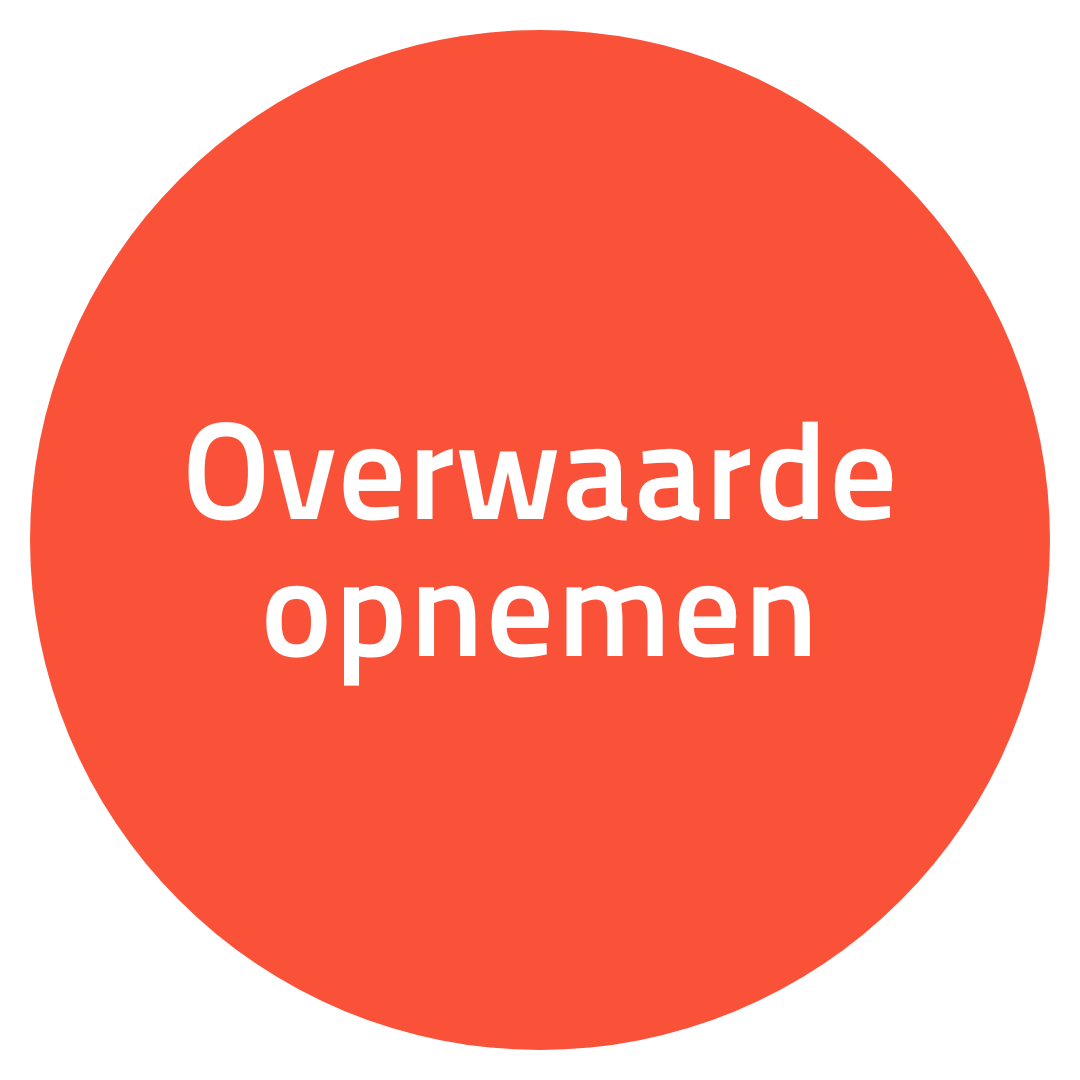 Overwaarde opnemen